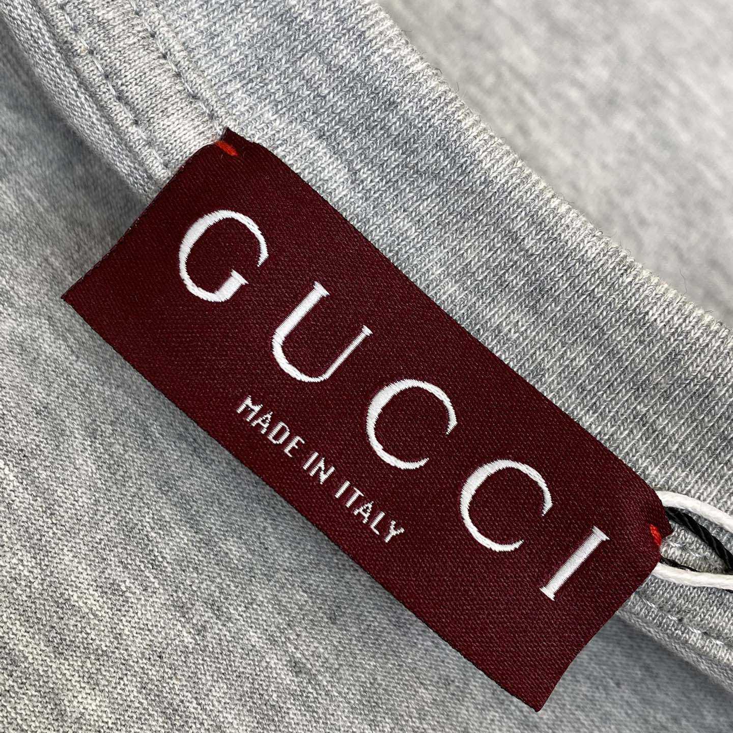 Gucci Printed Medium Cotton Jersey T-shirt - FashionPlug