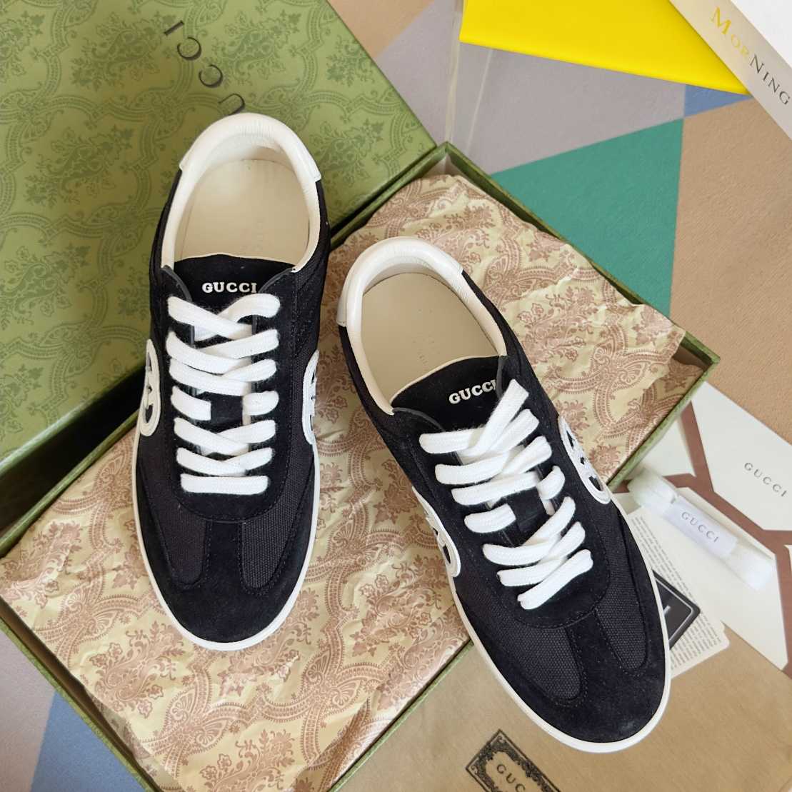 Gucci Interlocking G Sneaker - FashionPlug