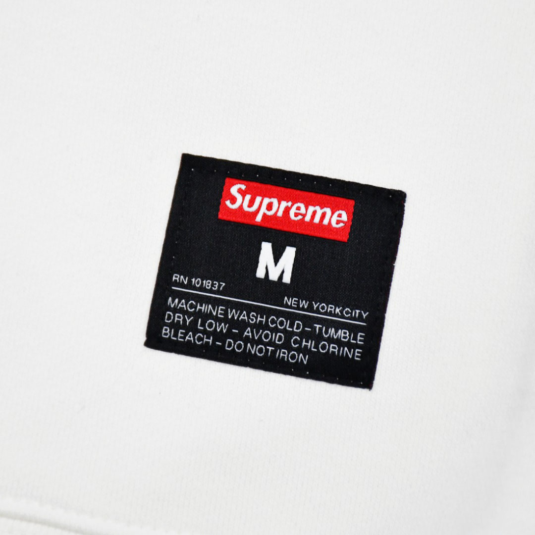 Supreme Kanji Logo Crewneck 'White' - FashionPlug