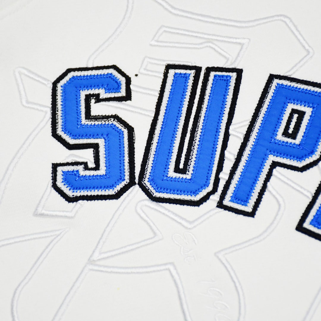 Supreme Kanji Logo Crewneck 'White' - FashionPlug