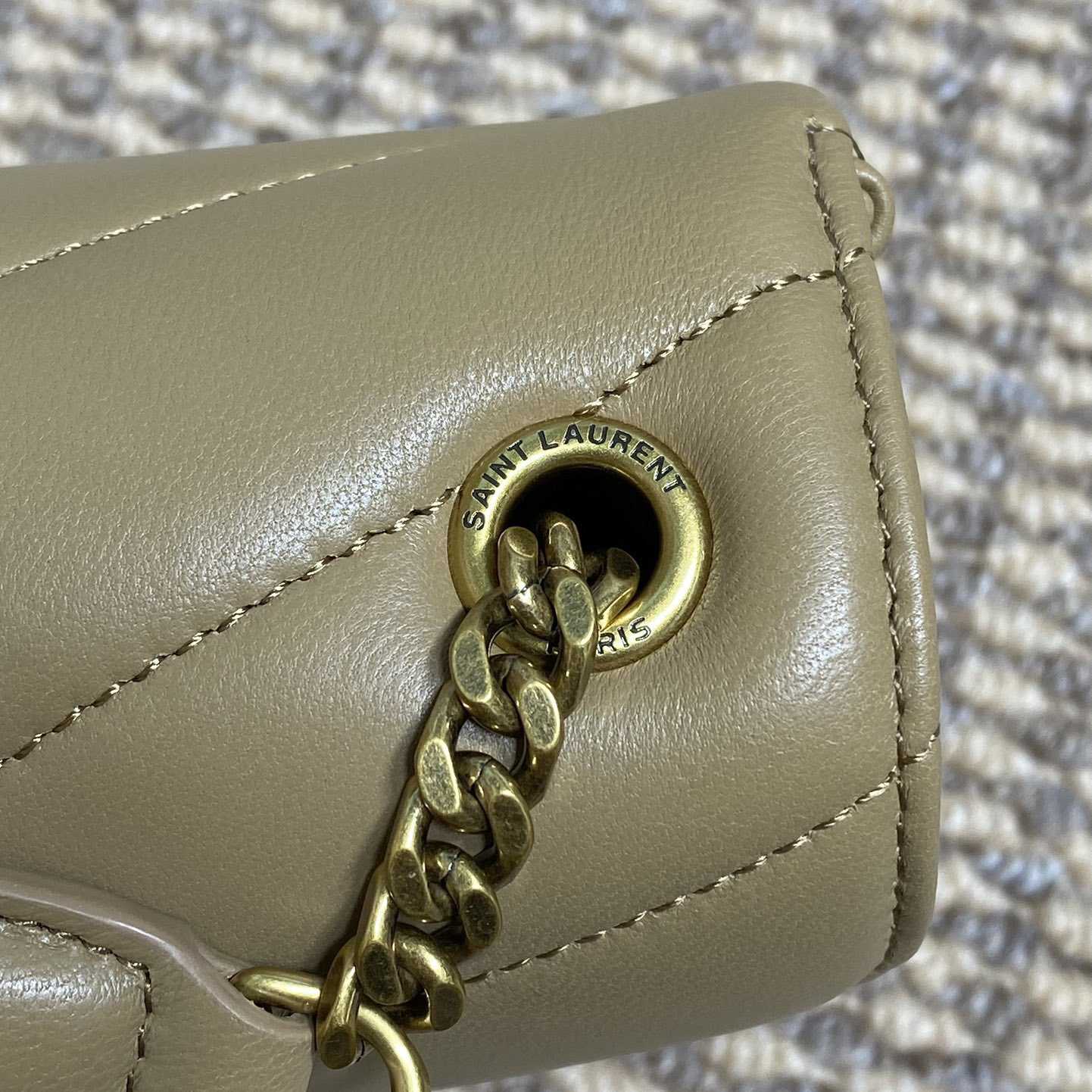 Saint Laurent Loulou Mini In Lambskin - FashionPlug