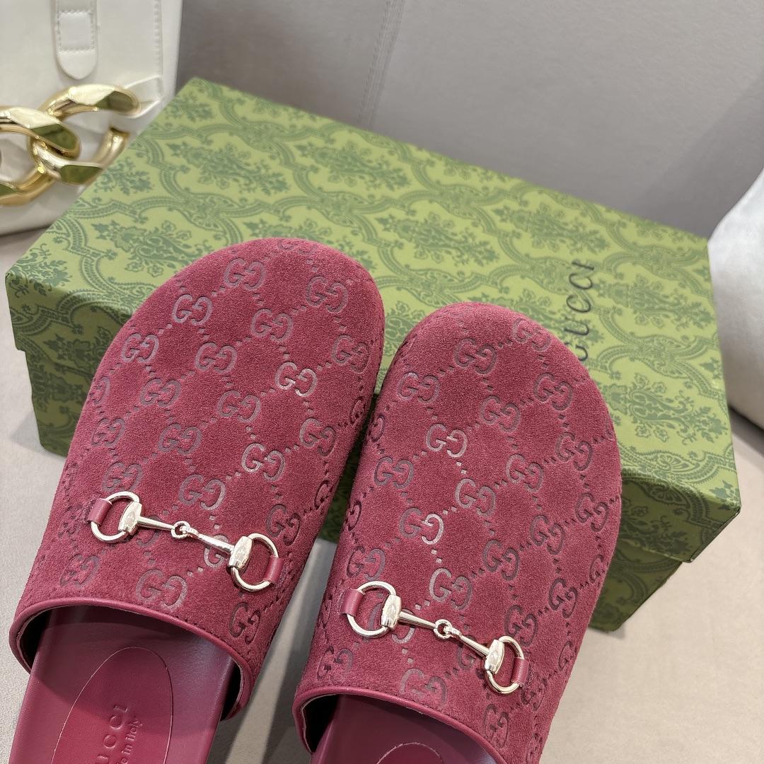 Gucci Women's Horsebit Slipper - FashionPlug