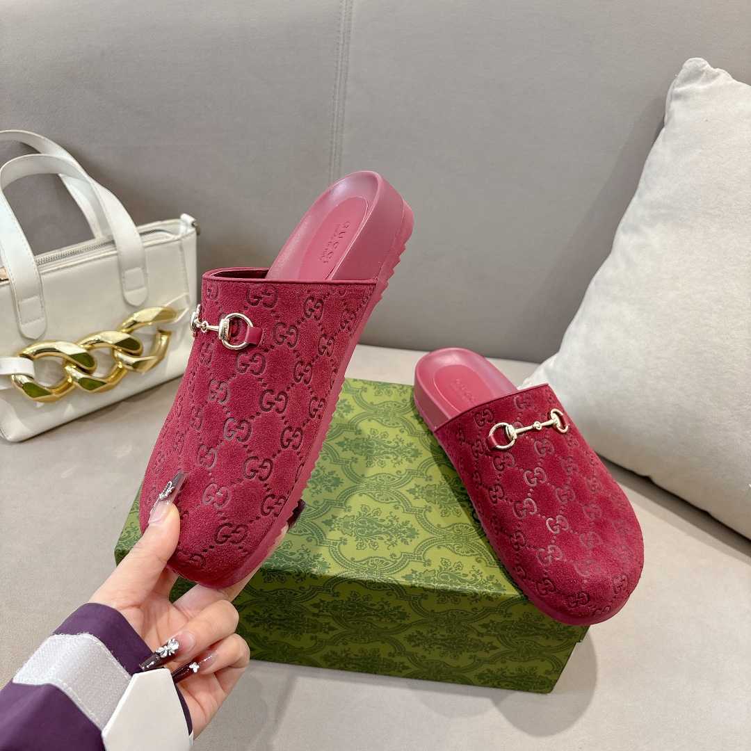 Gucci Women's Horsebit Slipper - FashionPlug