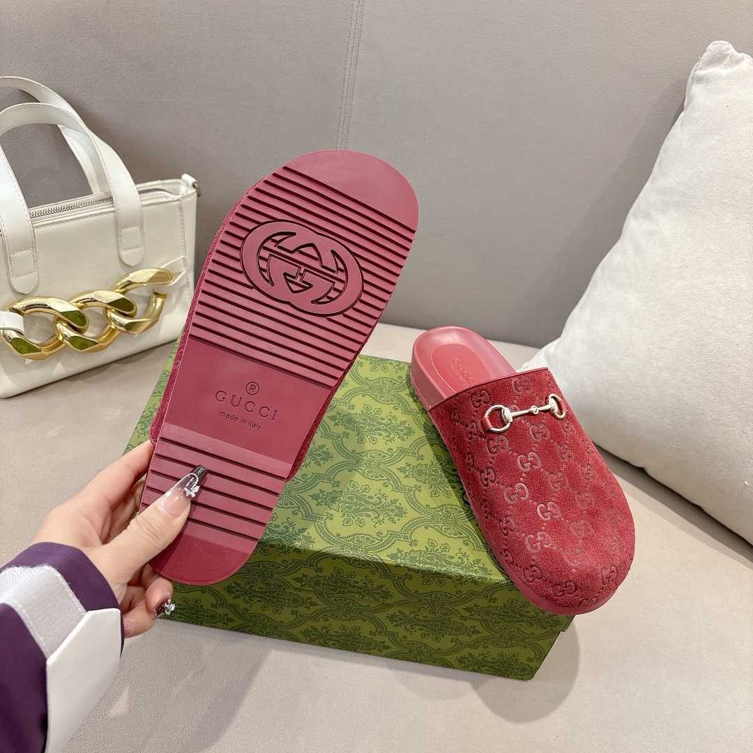Gucci Women's Horsebit Slipper - FashionPlug