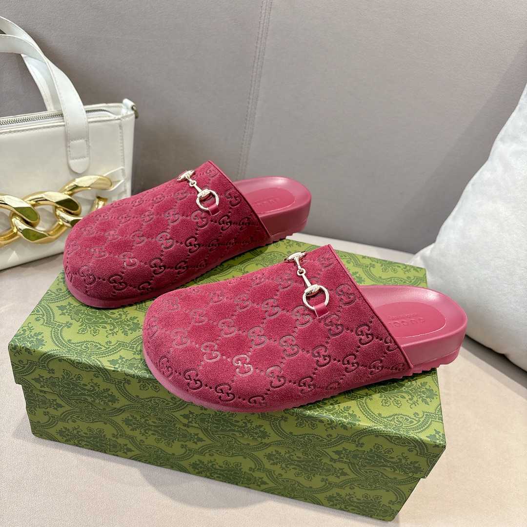 Gucci Women's Horsebit Slipper - FashionPlug