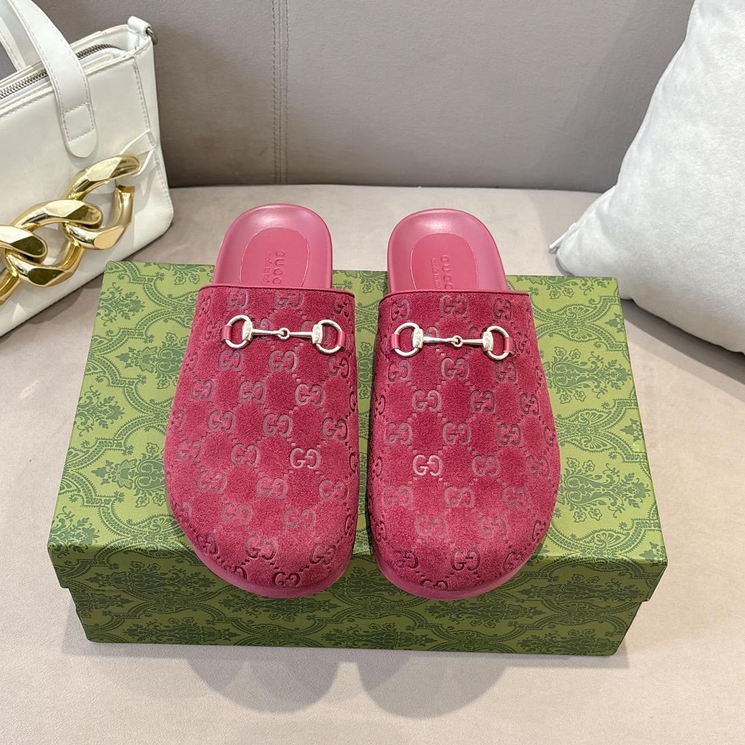 Gucci Women's Horsebit Slipper - FashionPlug