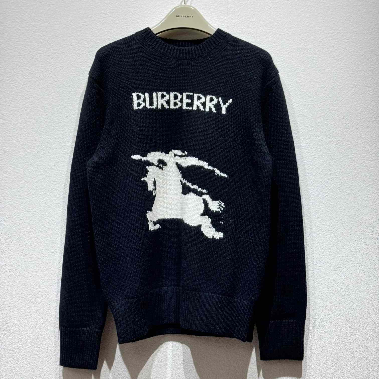 Burberry EKD Wool Cashmere Sweater - FashionPlug