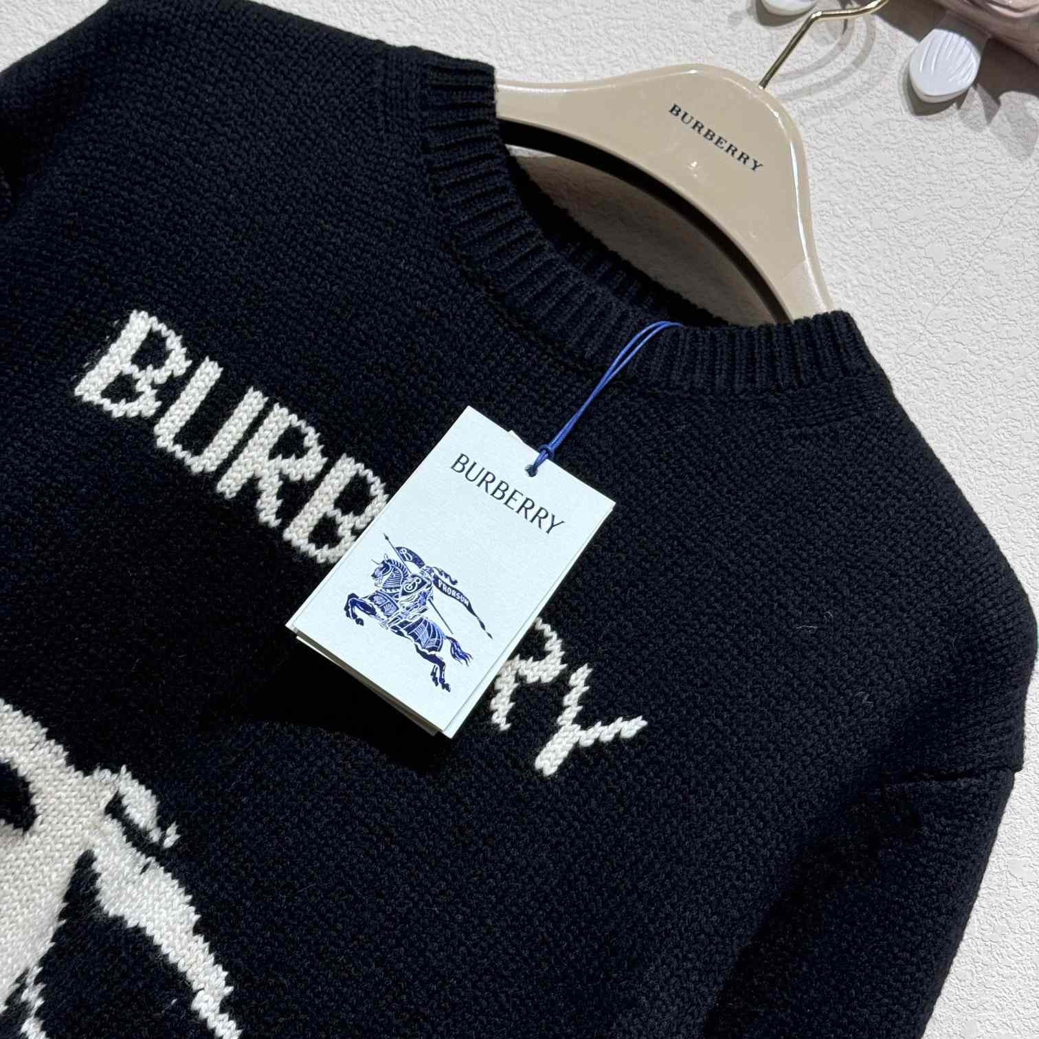 Burberry EKD Wool Cashmere Sweater - FashionPlug