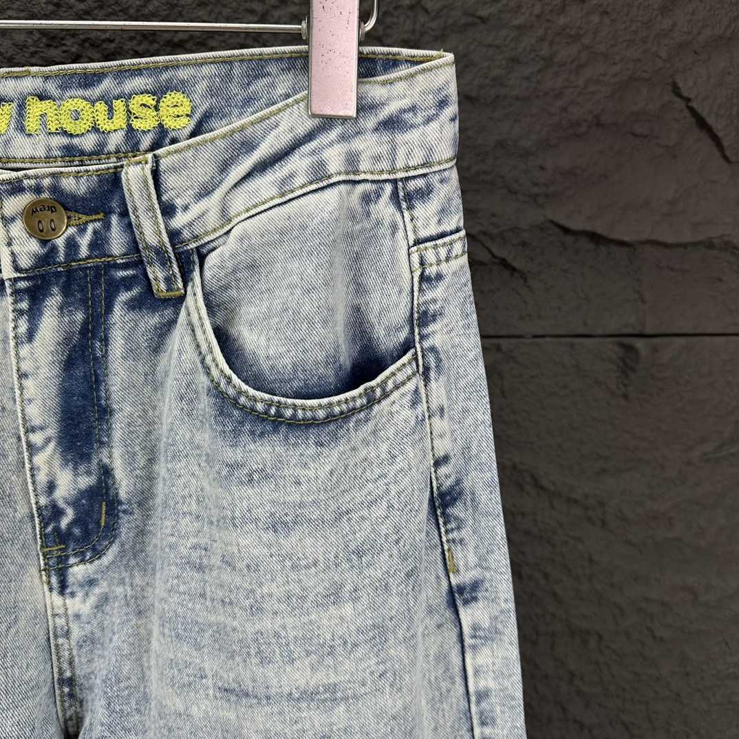 Japanese Brand × Streetwear × Vintage jeans Patch Design Pants - FashionPlug