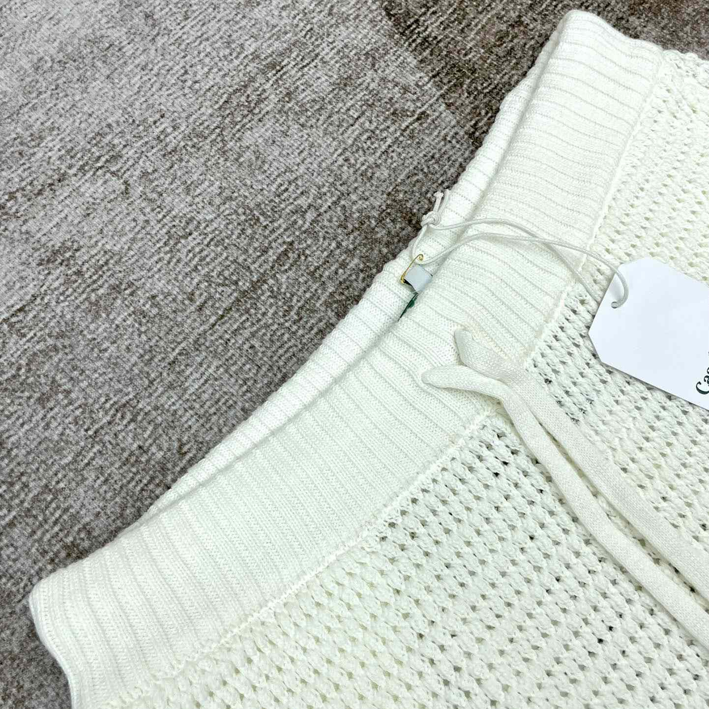 Casablanca Tennis Crochet-knit Shorts   m001 - FashionPlug