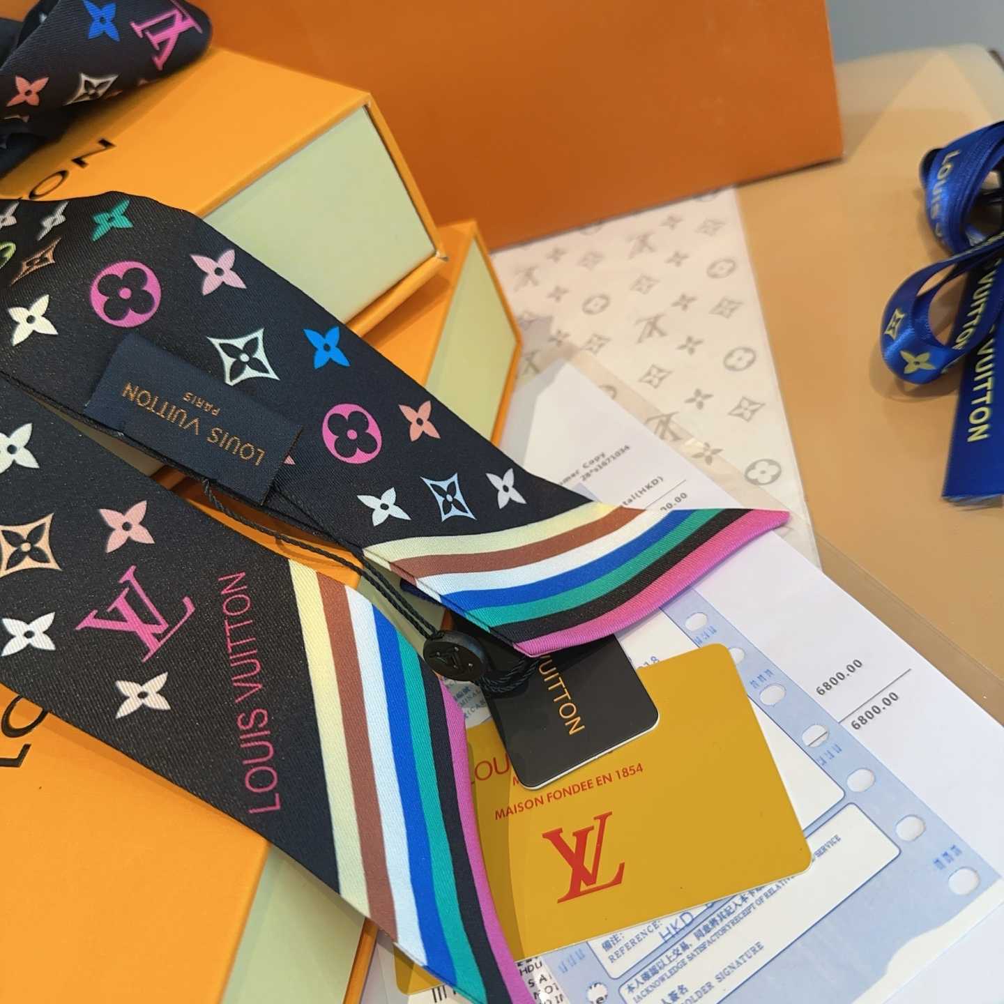 Louis Vuitton LV x TM Bandeau    120x5cm - FashionPlug