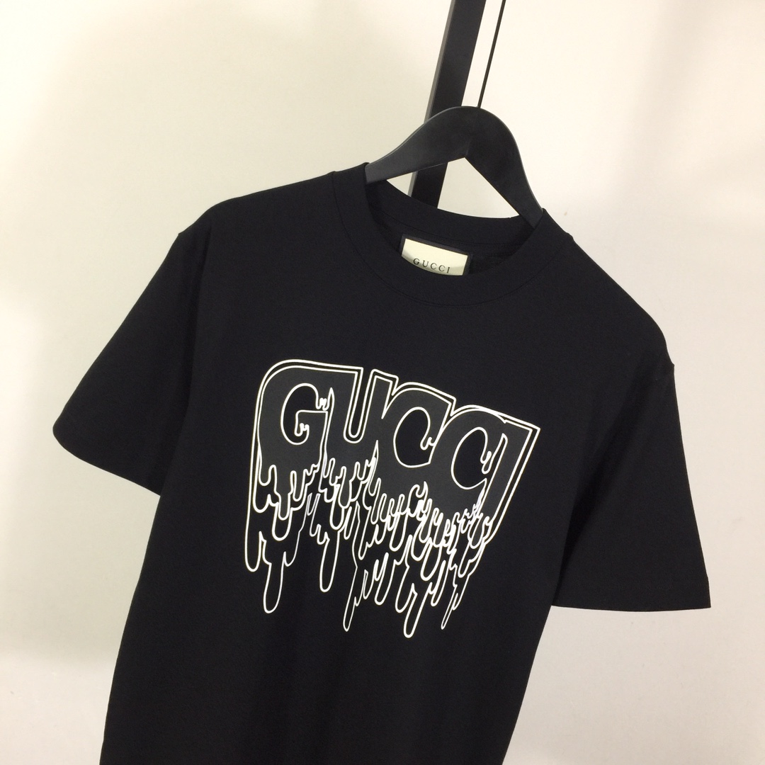 Gucci Cotton Jersey T-shirt With Print  - FashionPlug