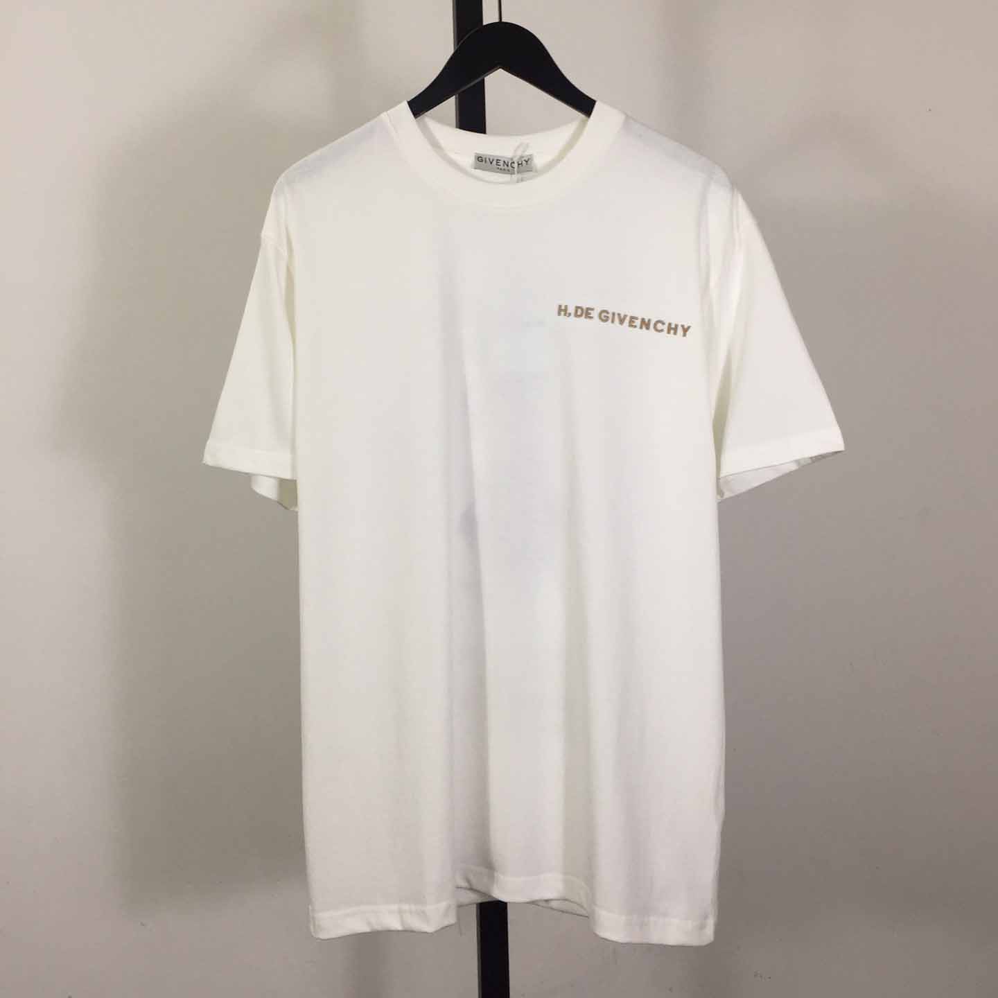 Givenchy T-shirt In Cotton With Chandelier Snake Embroideries - FashionPlug