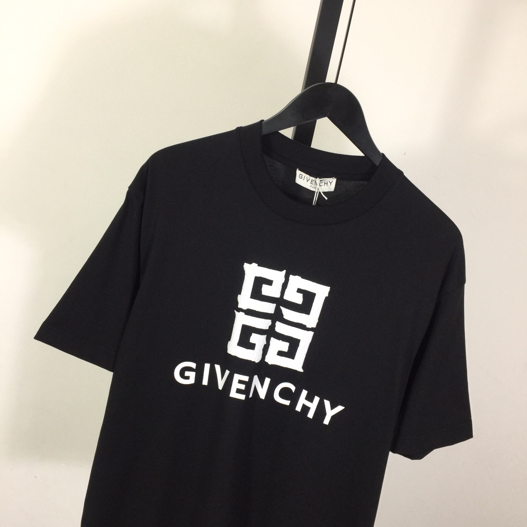 Givenchy Short-sleeved T-shirt In Cotton - FashionPlug