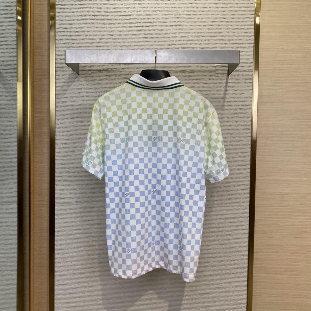 Louis Vuitton Damier Polo Shirt - FashionPlug