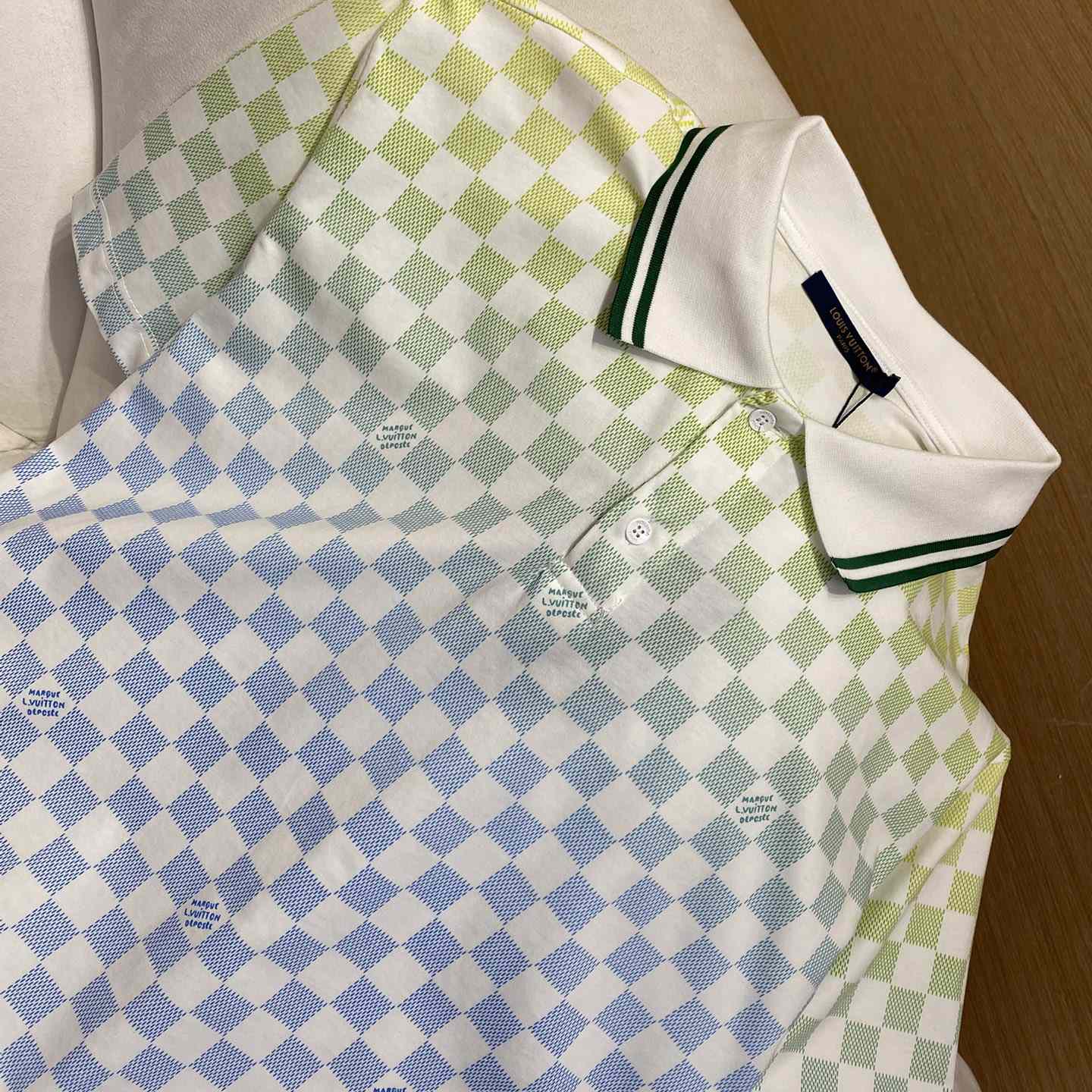 Louis Vuitton Damier Polo Shirt - FashionPlug