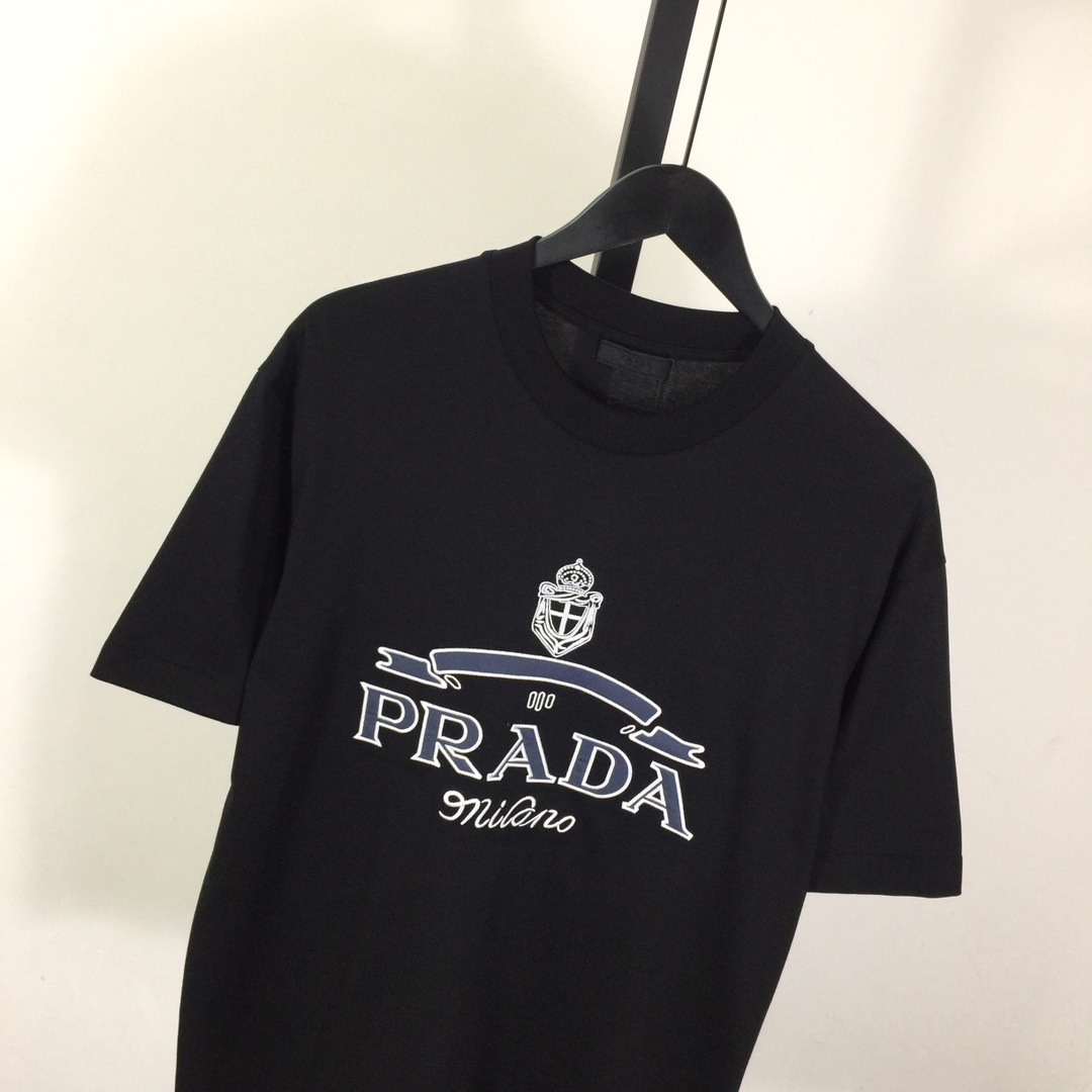 Prada Cotton T-Shirt - FashionPlug
