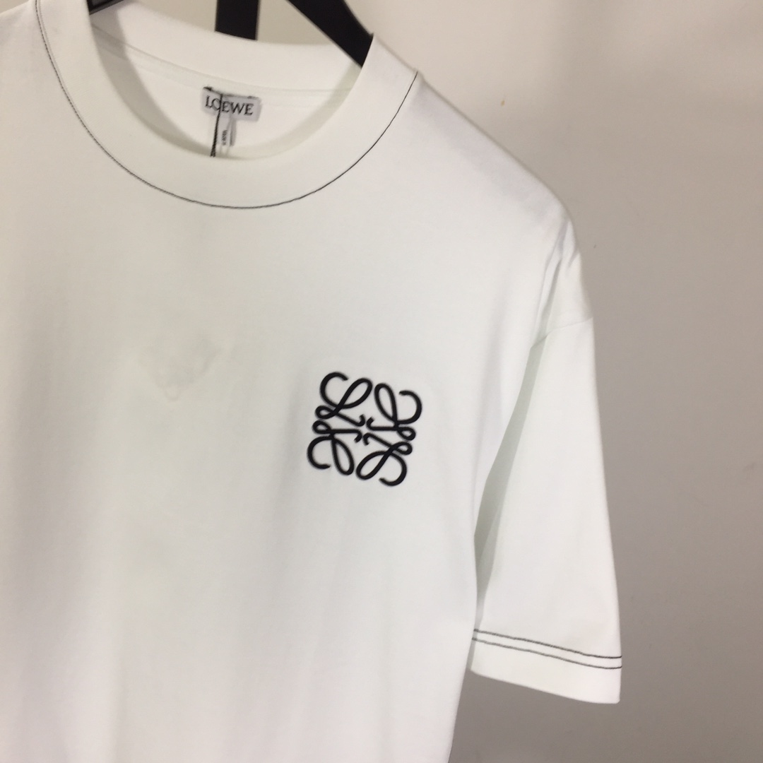 Loewe Logo Cotton T-shirt - FashionPlug