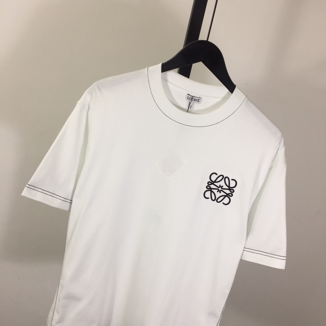 Loewe Logo Cotton T-shirt - FashionPlug
