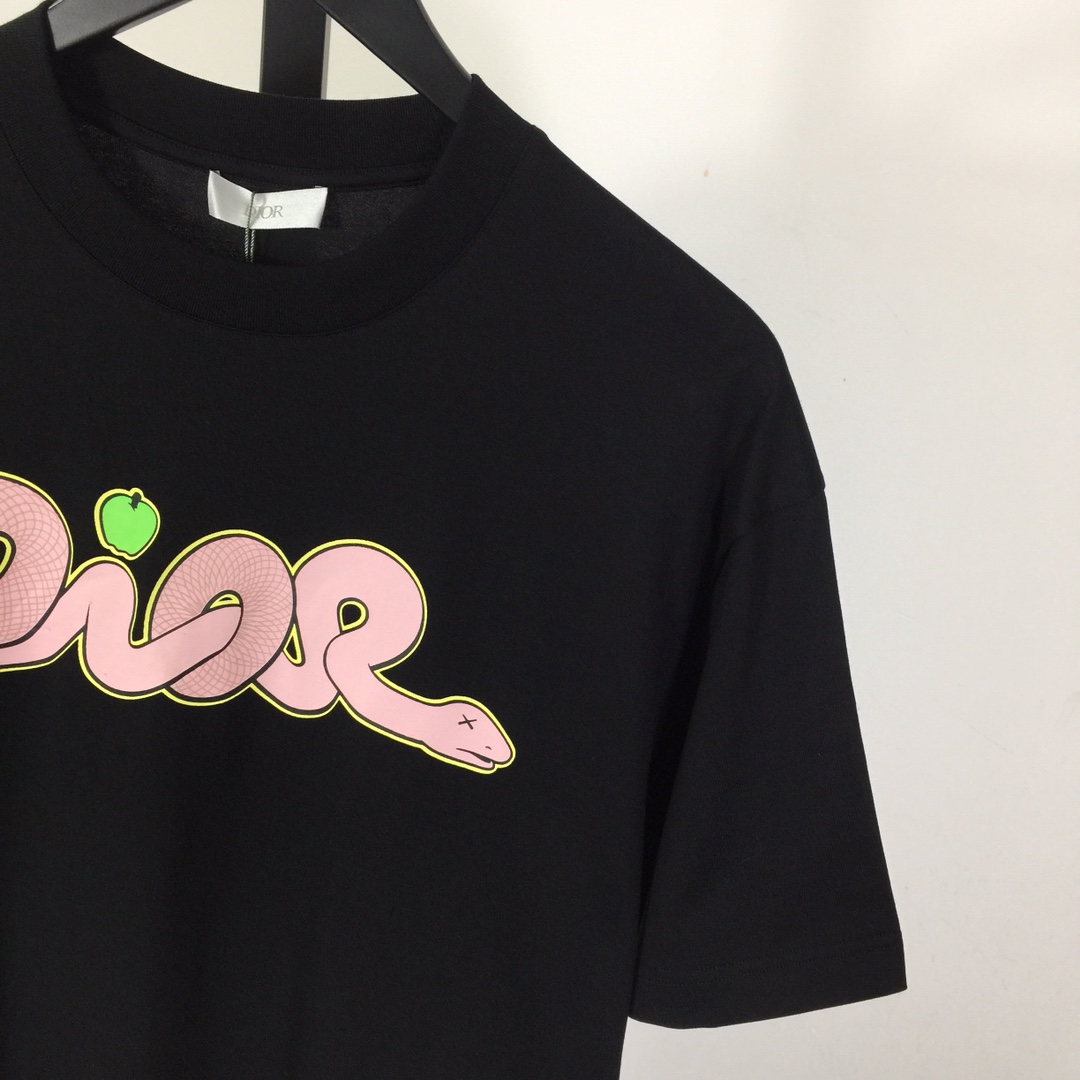 Dior Logo T-Shirt  - FashionPlug