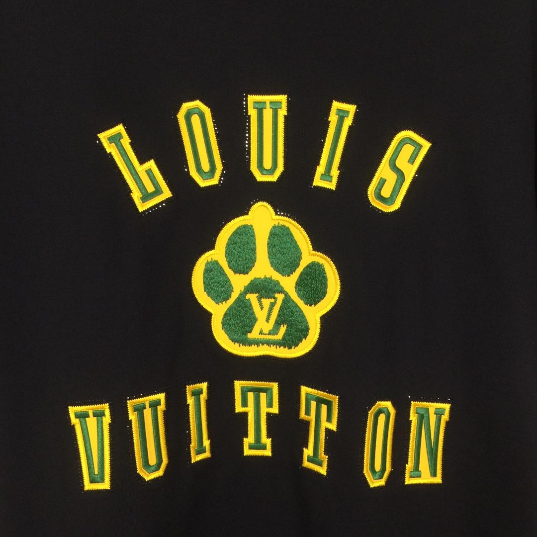 Louis Vuitton Embellished Short-Sleeved Cotton Crewneck - FashionPlug