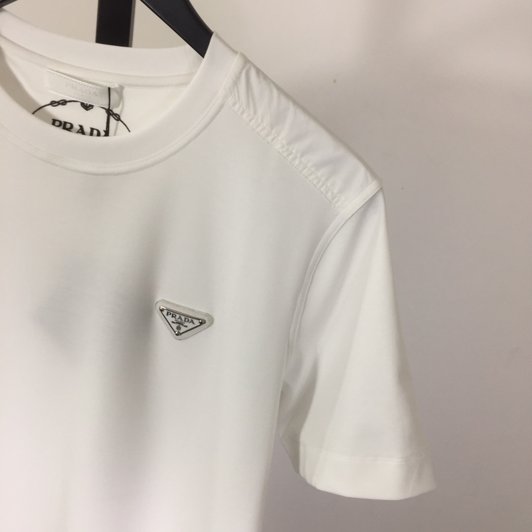 Prada Cotton T-Shirt - FashionPlug