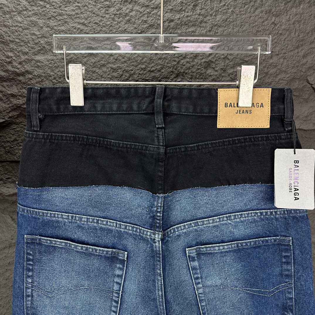 Balenciaga Cut-Up Baggy Pants - FashionPlug