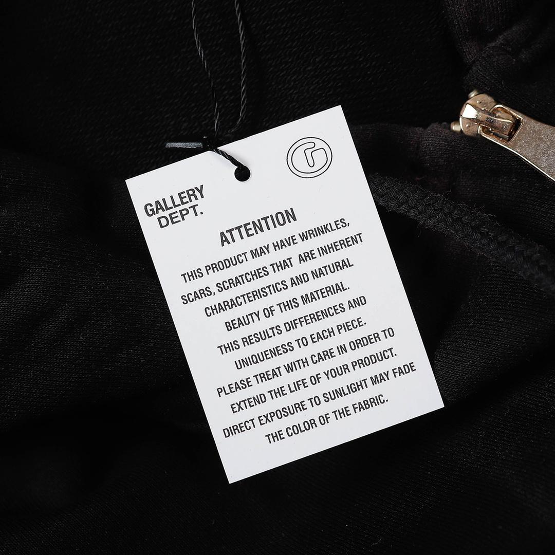 Gallery Dept. Vintage Tie-Dye Full Zip Hoodie - FashionPlug