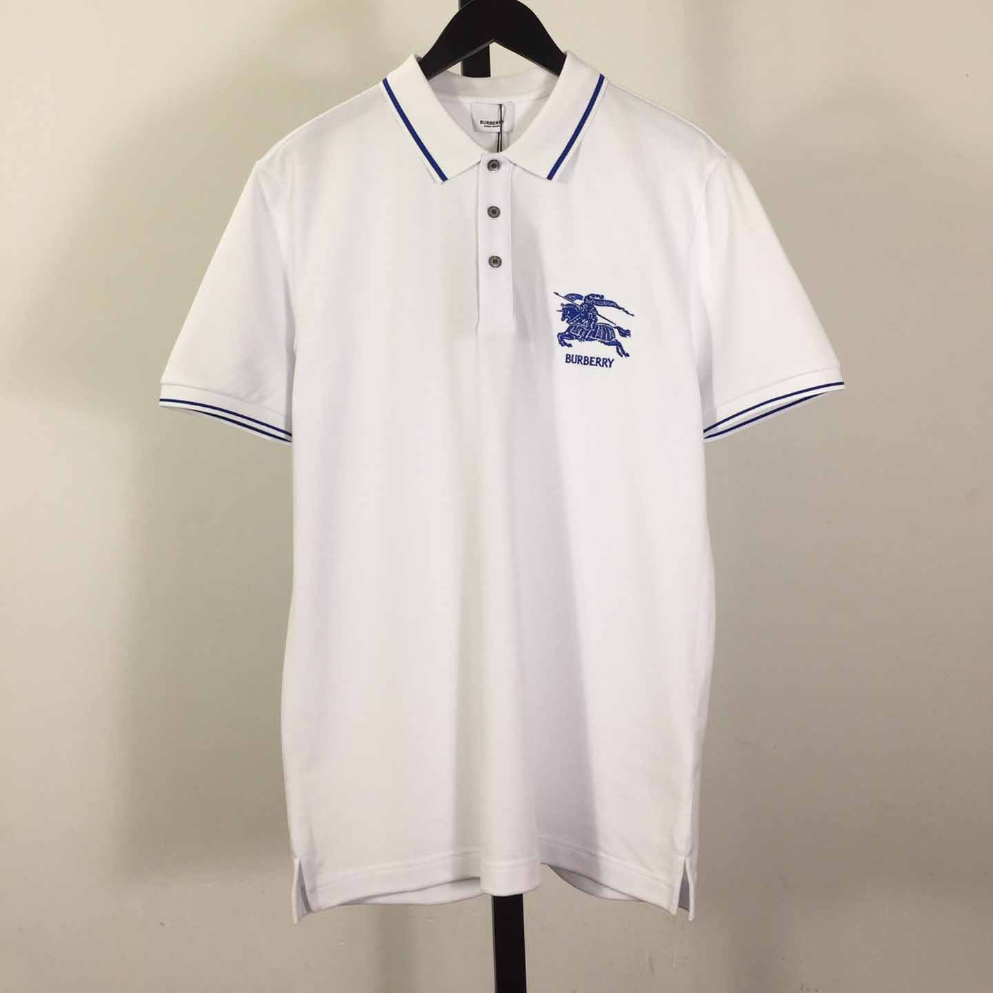 Burberry EKD Cotton Polo Shirt - FashionPlug