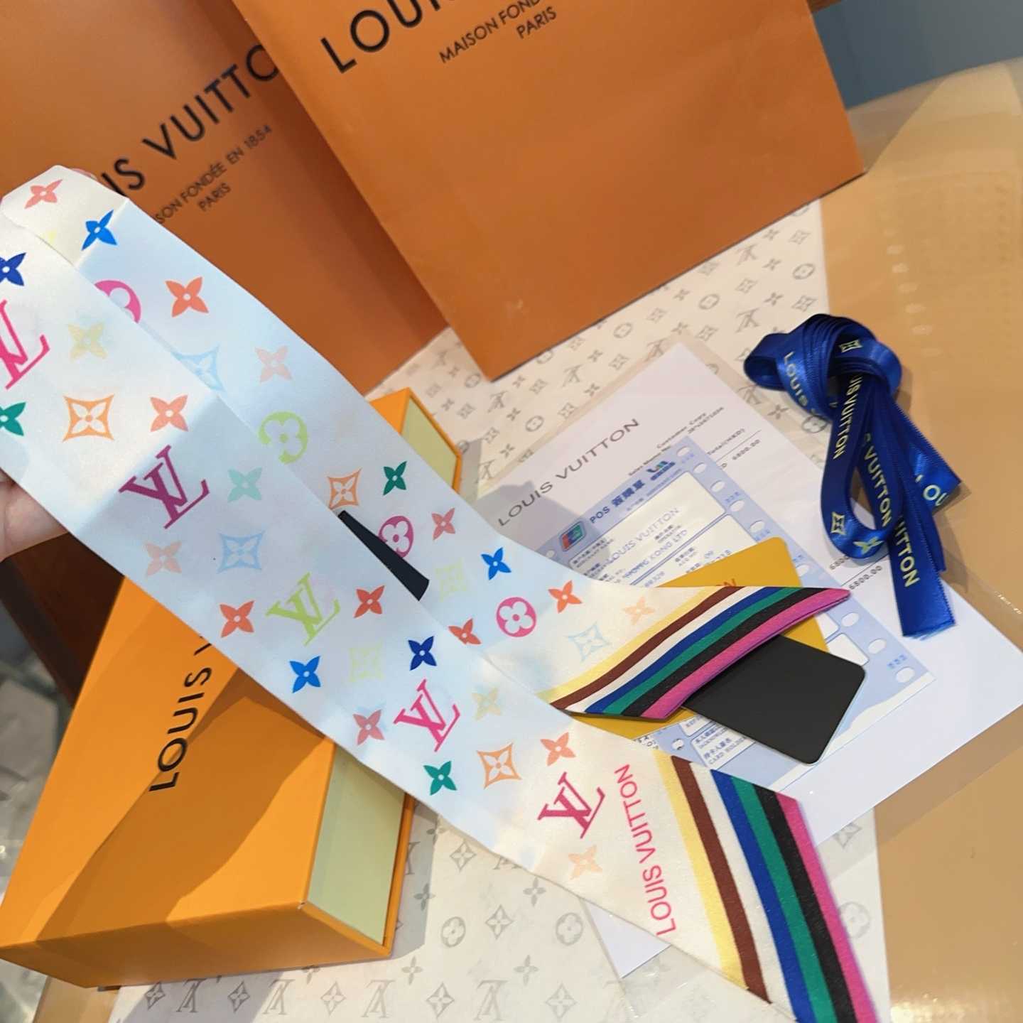 Louis Vuitton LV x TM Bandeau    120x5cm - FashionPlug