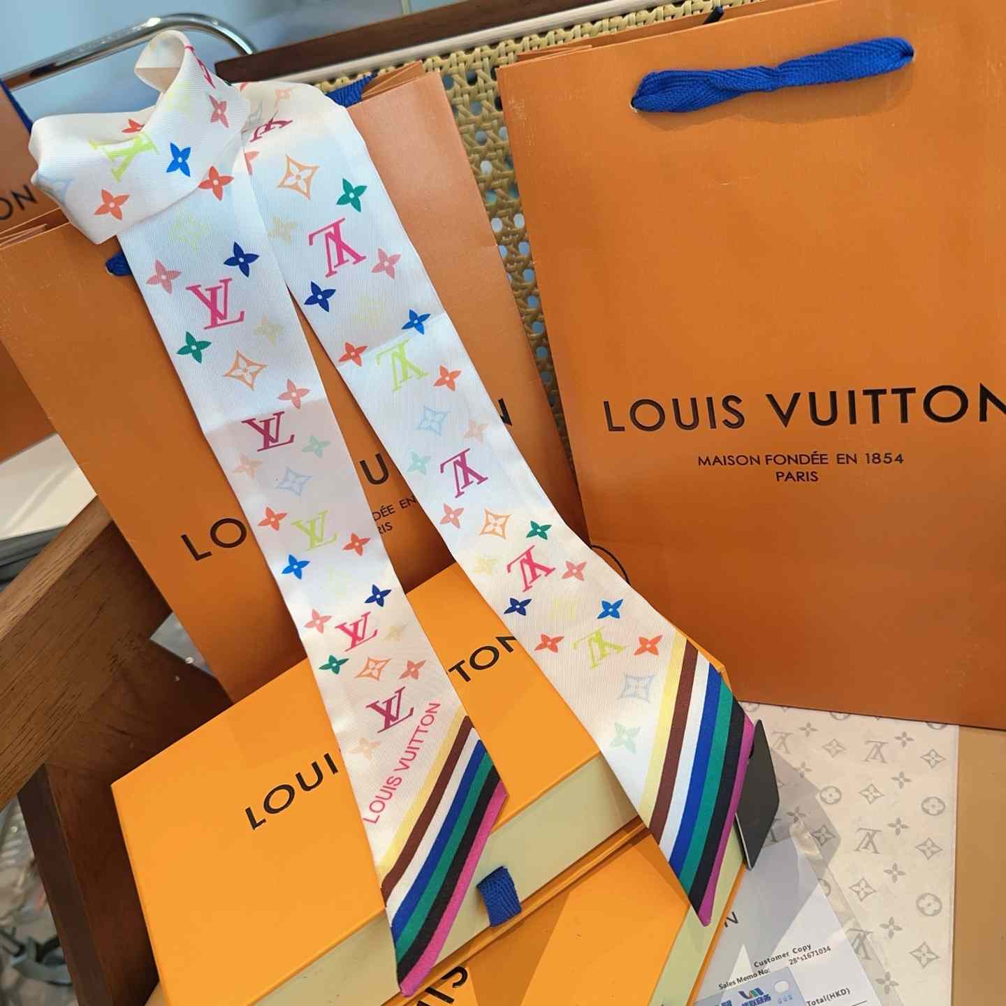 Louis Vuitton LV x TM Bandeau    120x5cm - FashionPlug