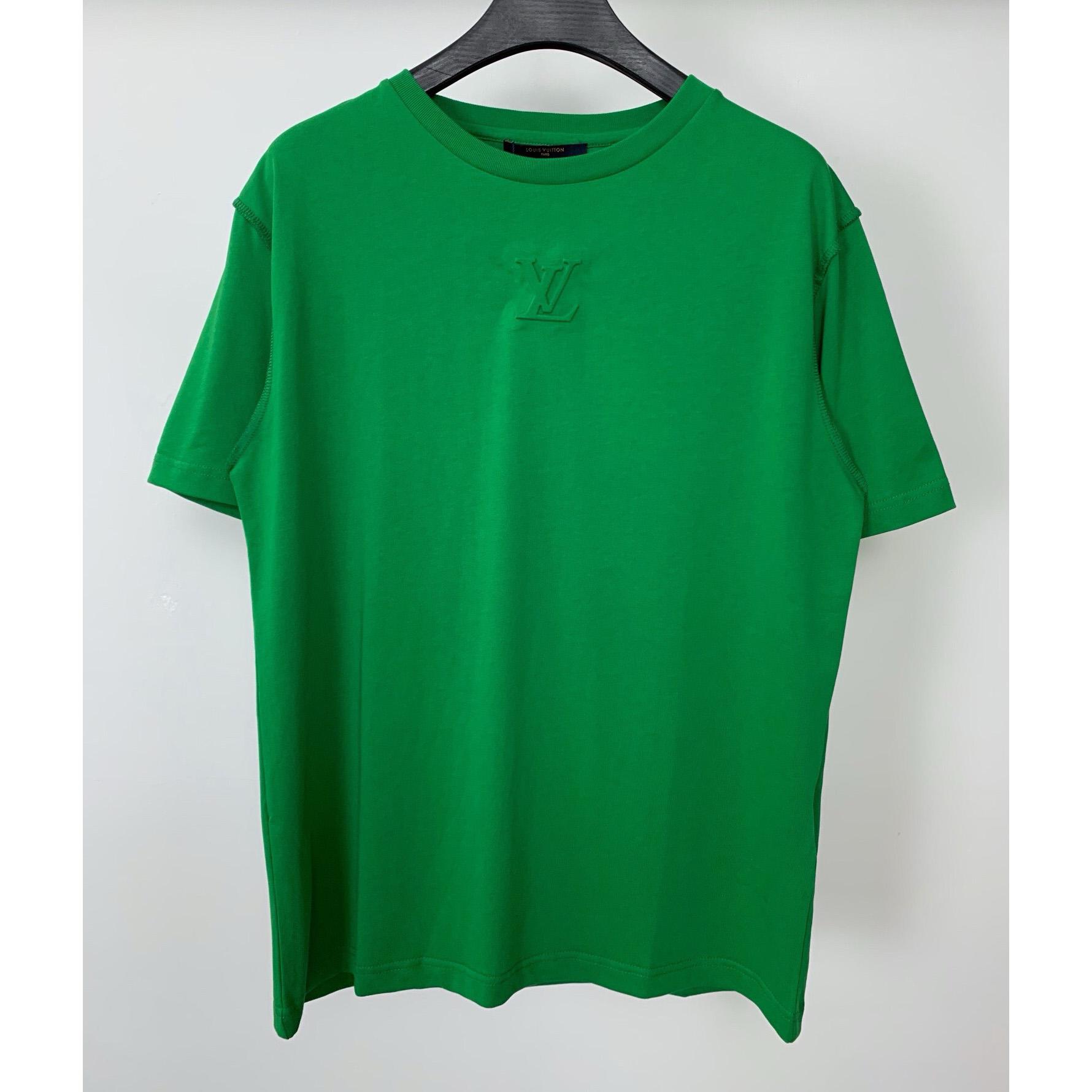 Louis Vuitton Logo Cotton T-Shirt    - FashionPlug
