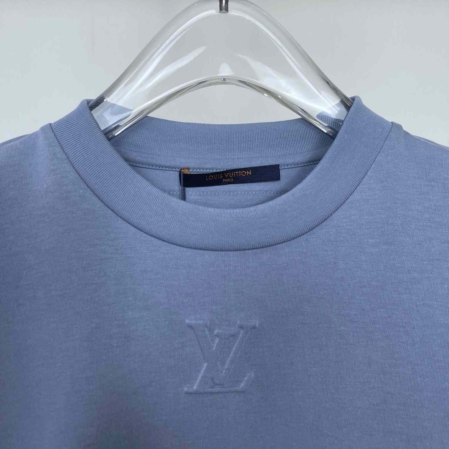 Louis Vuitton Logo Cotton T-Shirt    - FashionPlug