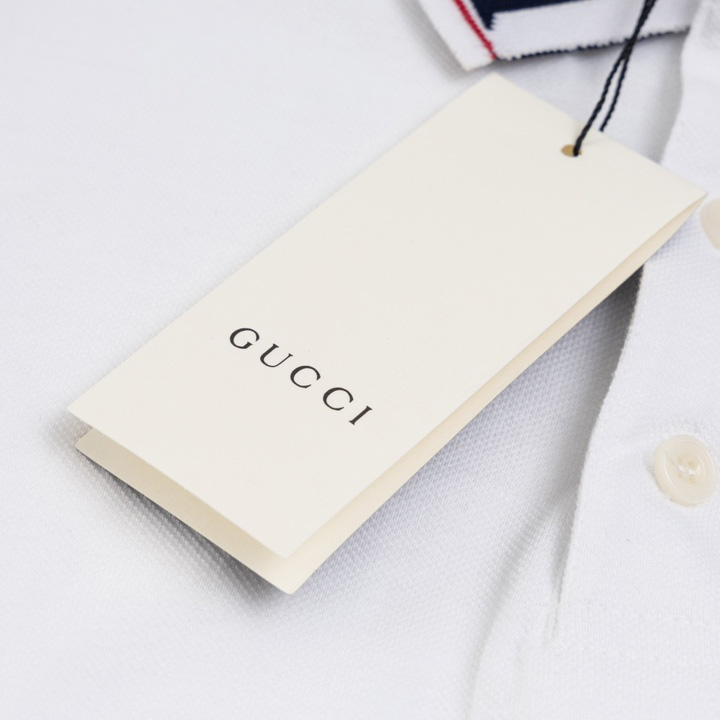 Gucci Cotton Jersey Polo Shirt - FashionPlug