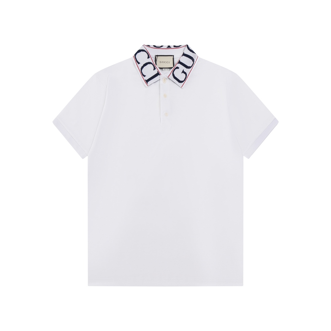 Gucci Cotton Jersey Polo Shirt - FashionPlug