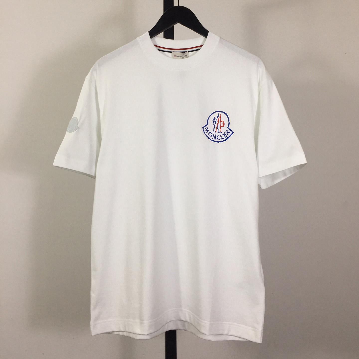 Moncler Logo Cotton T-shirt - FashionPlug