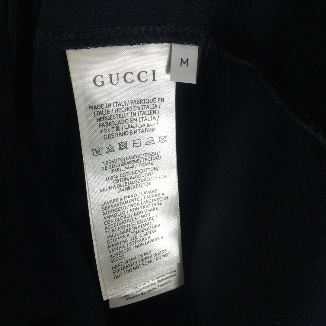 Gucci Cotton Jersey T-shirt With Print  - FashionPlug