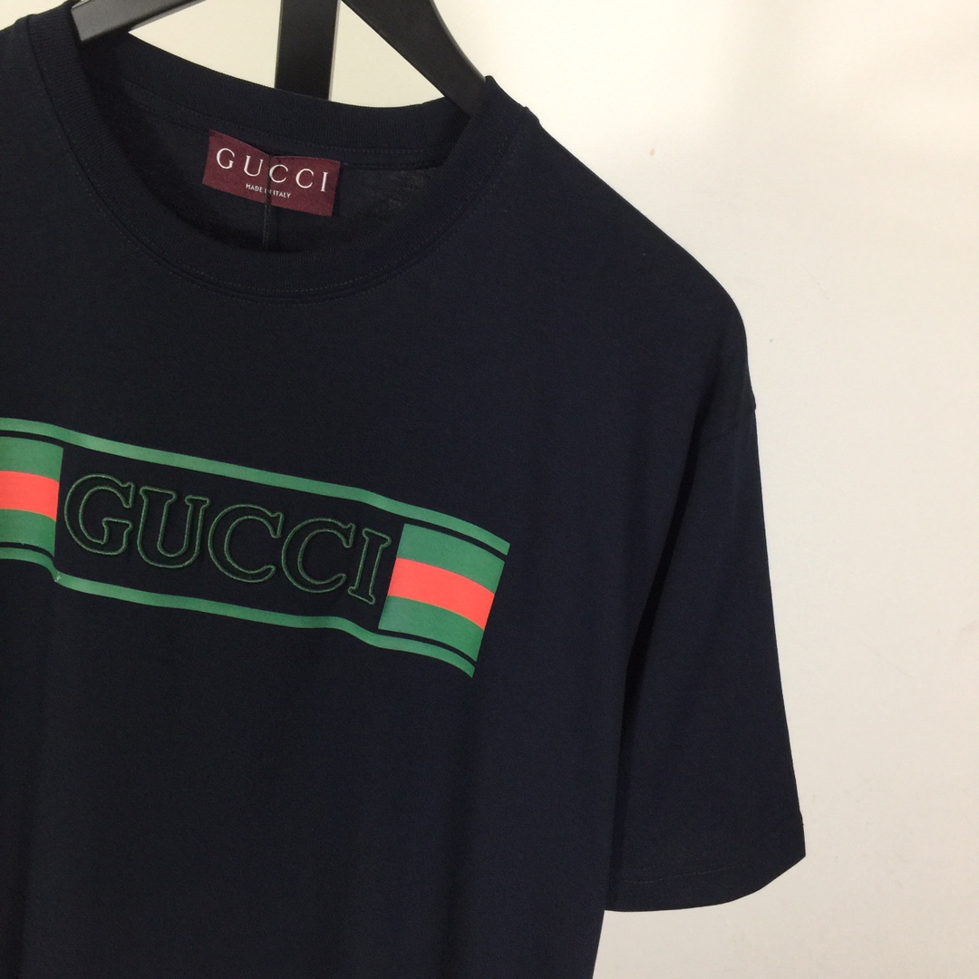 Gucci Cotton Jersey T-shirt With Print  - FashionPlug