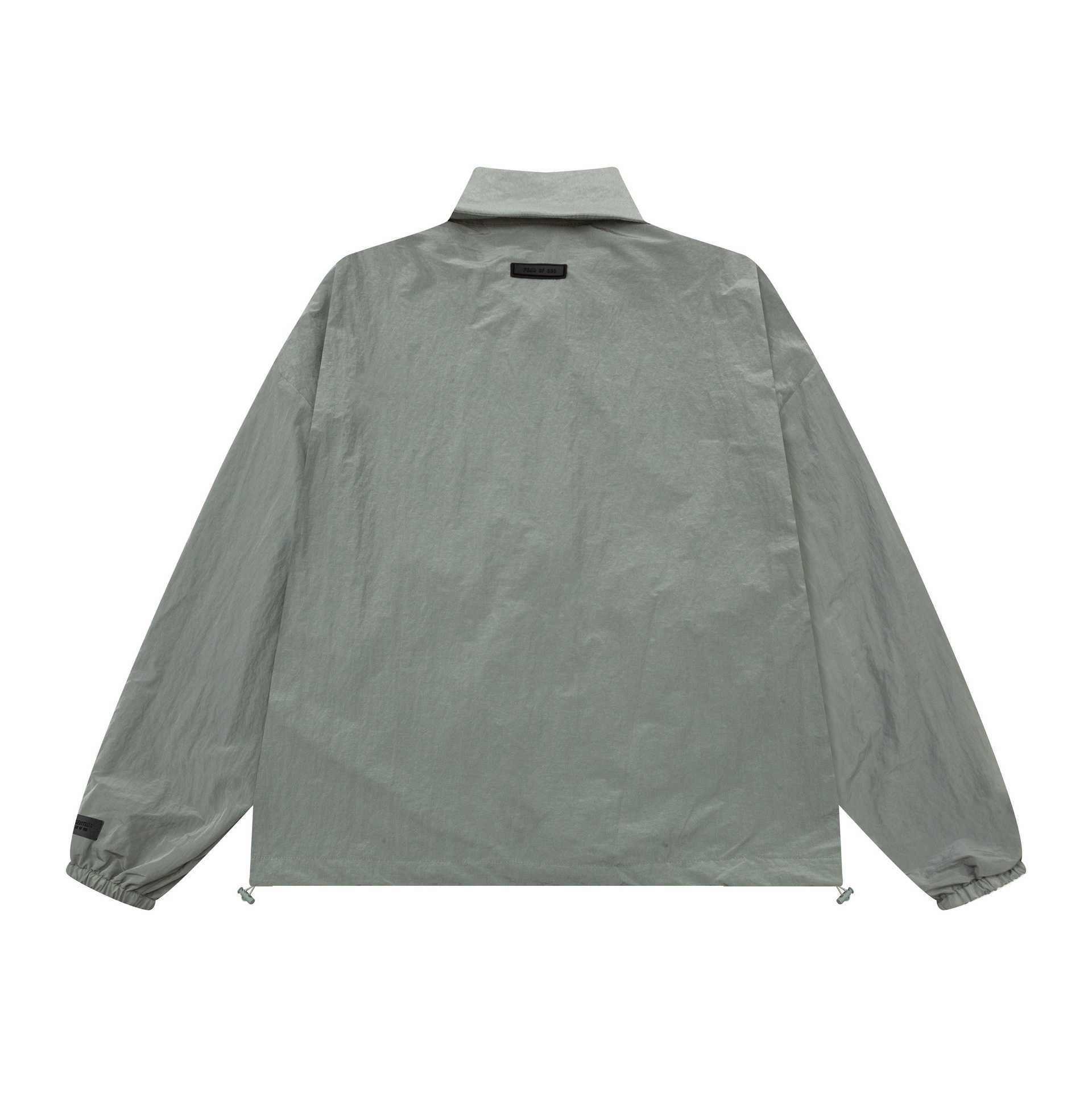 Fear Of God Essential Crinkle Nylon Bomber - FashionPlug