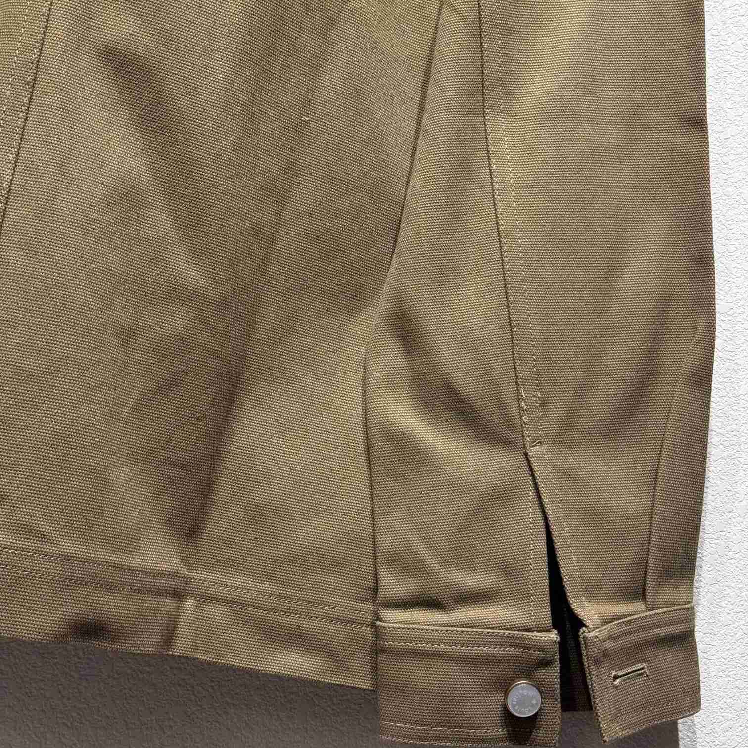 Louis Vuitton Tailored Workwear Cotton Canvas Jacket   1AGJ70 - FashionPlug