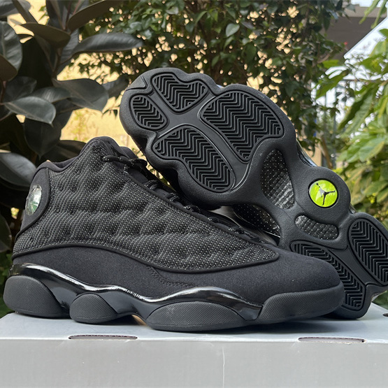 Air Jordan 13 “Black Cat” Sneakers     414571-011 - FashionPlug