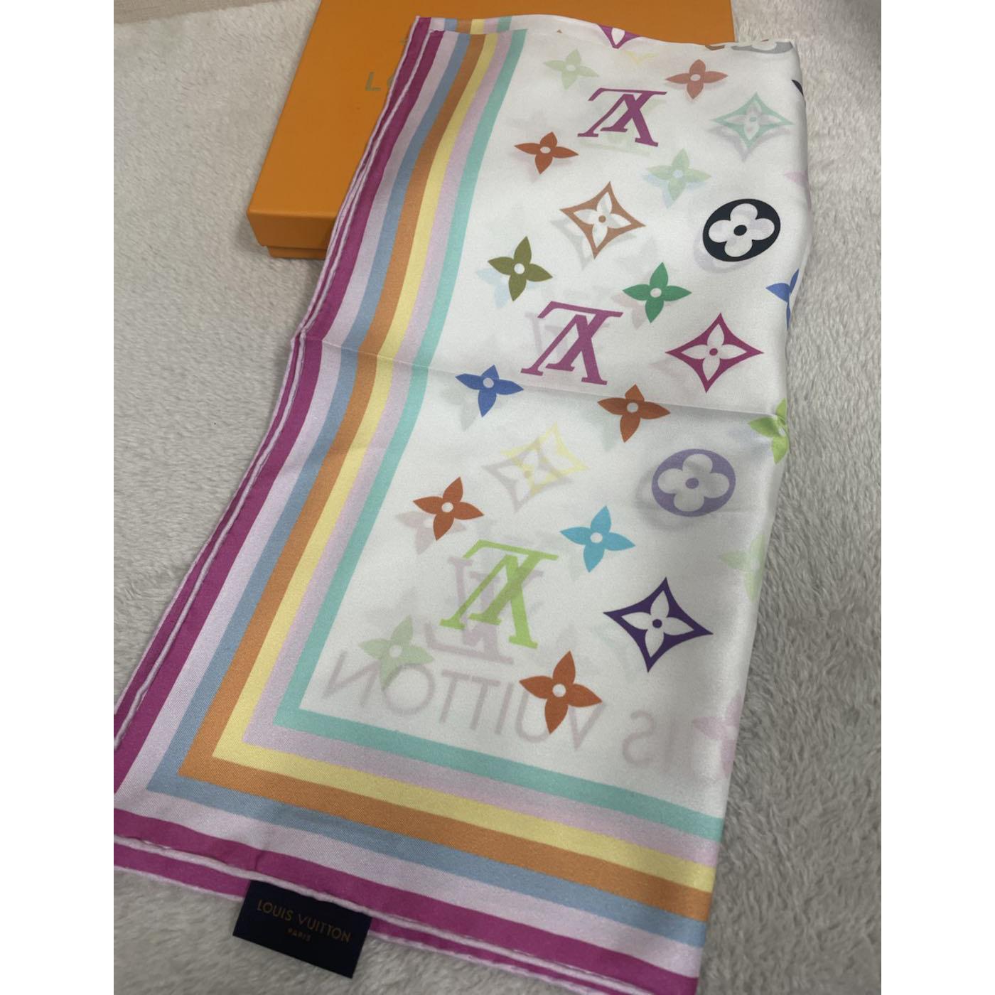 Louis Vuitton LV x TM Monogram Multicolor Square 90  M96095  M94967 - FashionPlug