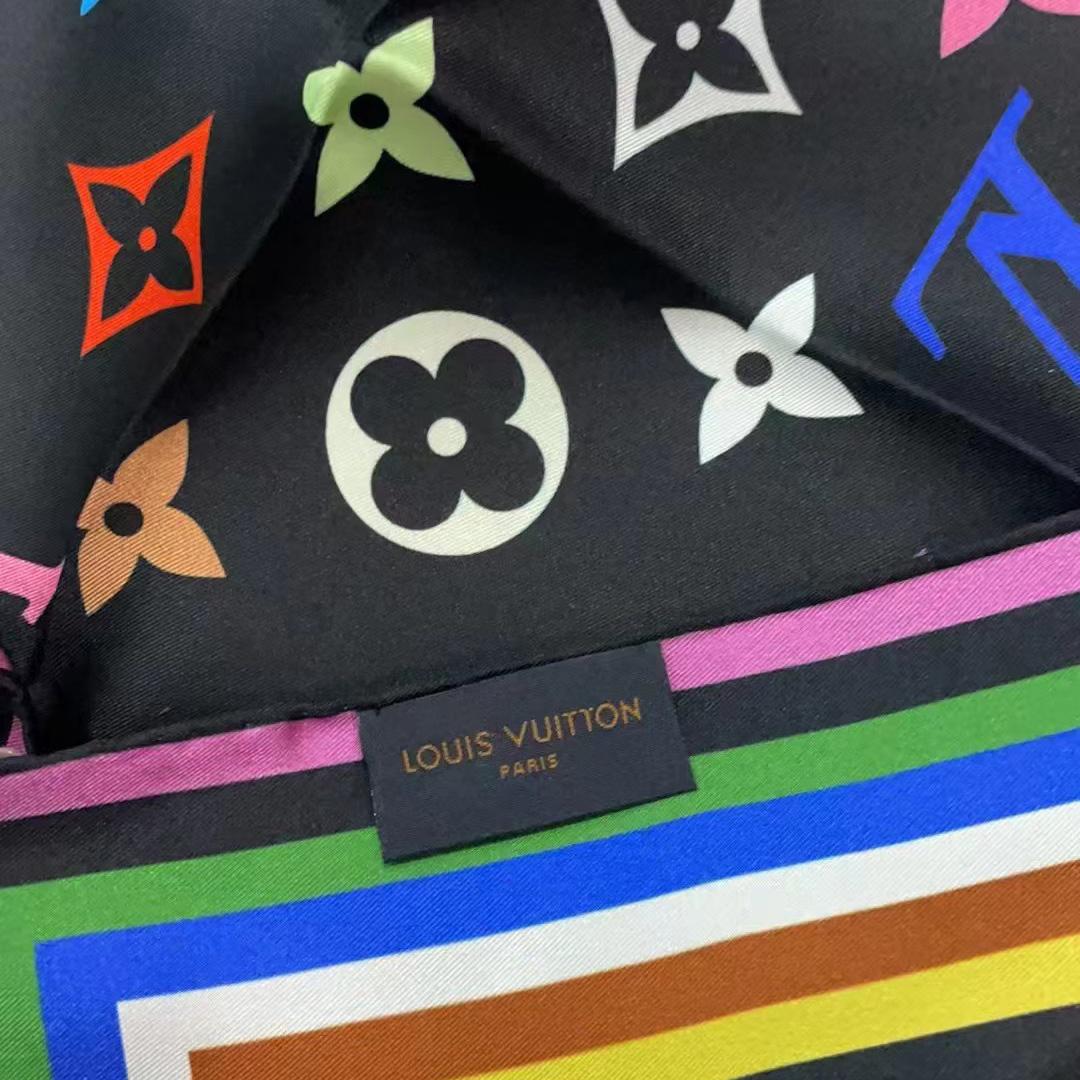 Louis Vuitton LV x TM Monogram Multicolor Square 90  M96095  M94967 - FashionPlug