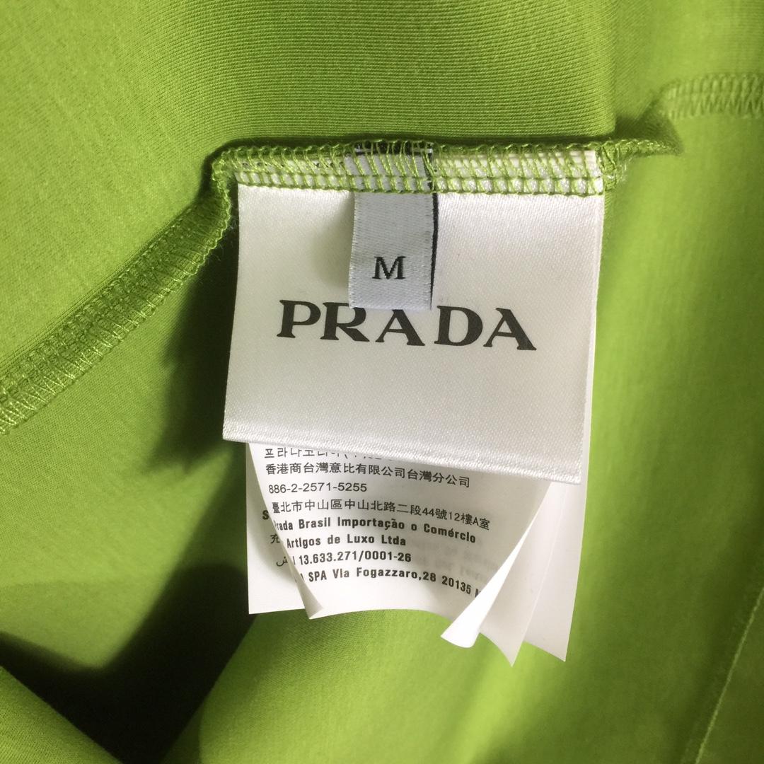 Prada Cotton T-Shirt - FashionPlug