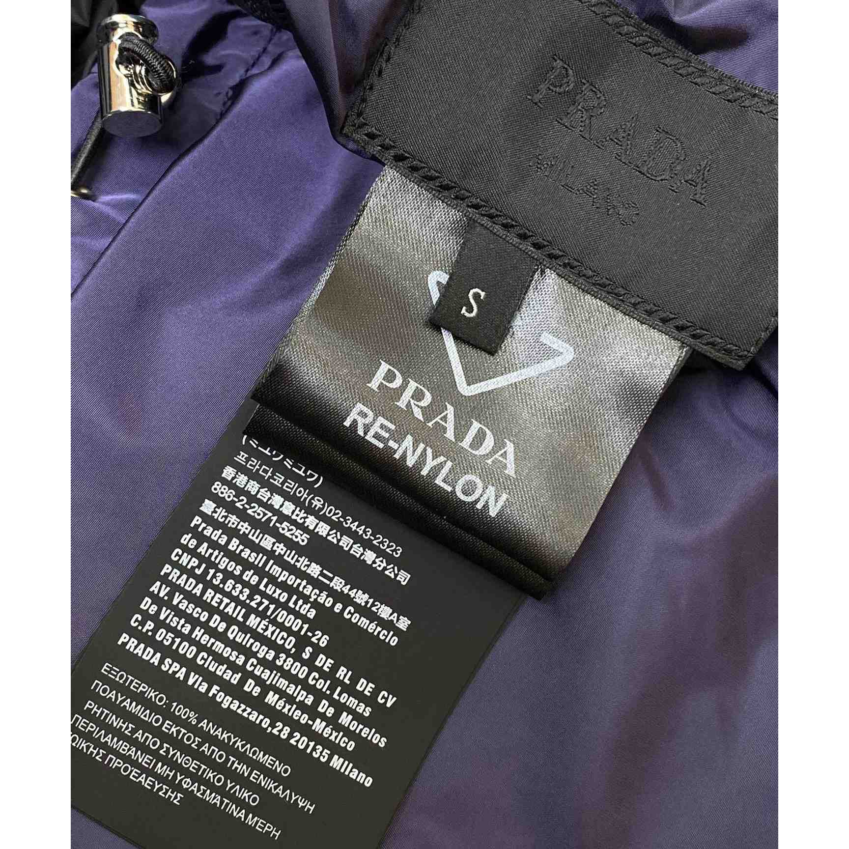 Prada Re-Nylon Reversible Hooded Jacket - FashionPlug