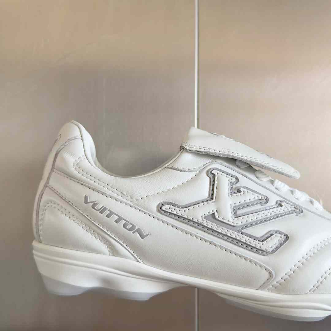 Louis Vuitton LV Footprint Soccer Sneaker   1AHDOA - FashionPlug
