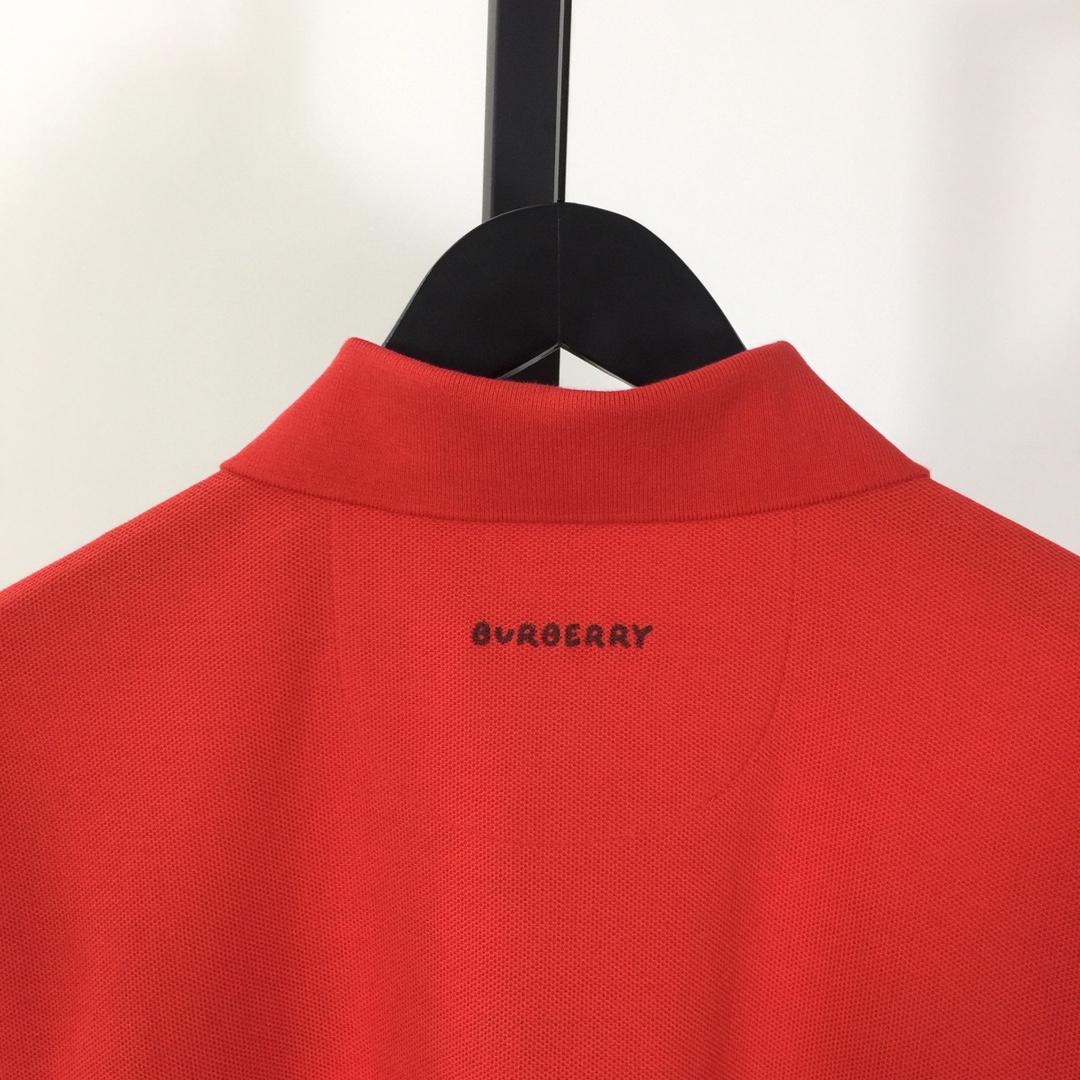 Burberry B Snake Cotton Polo Shirt - FashionPlug