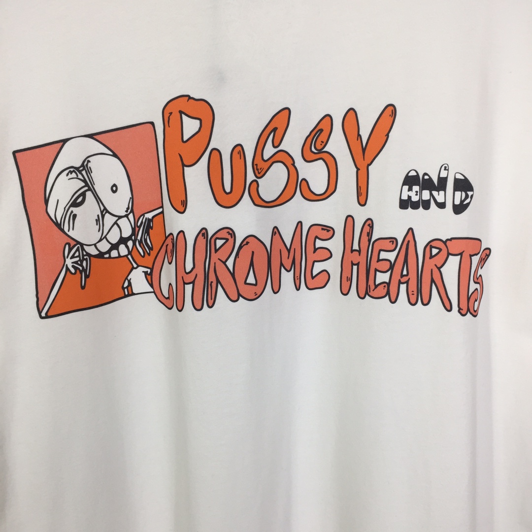 Chrome Hearts Cotton T-Shirt - FashionPlug
