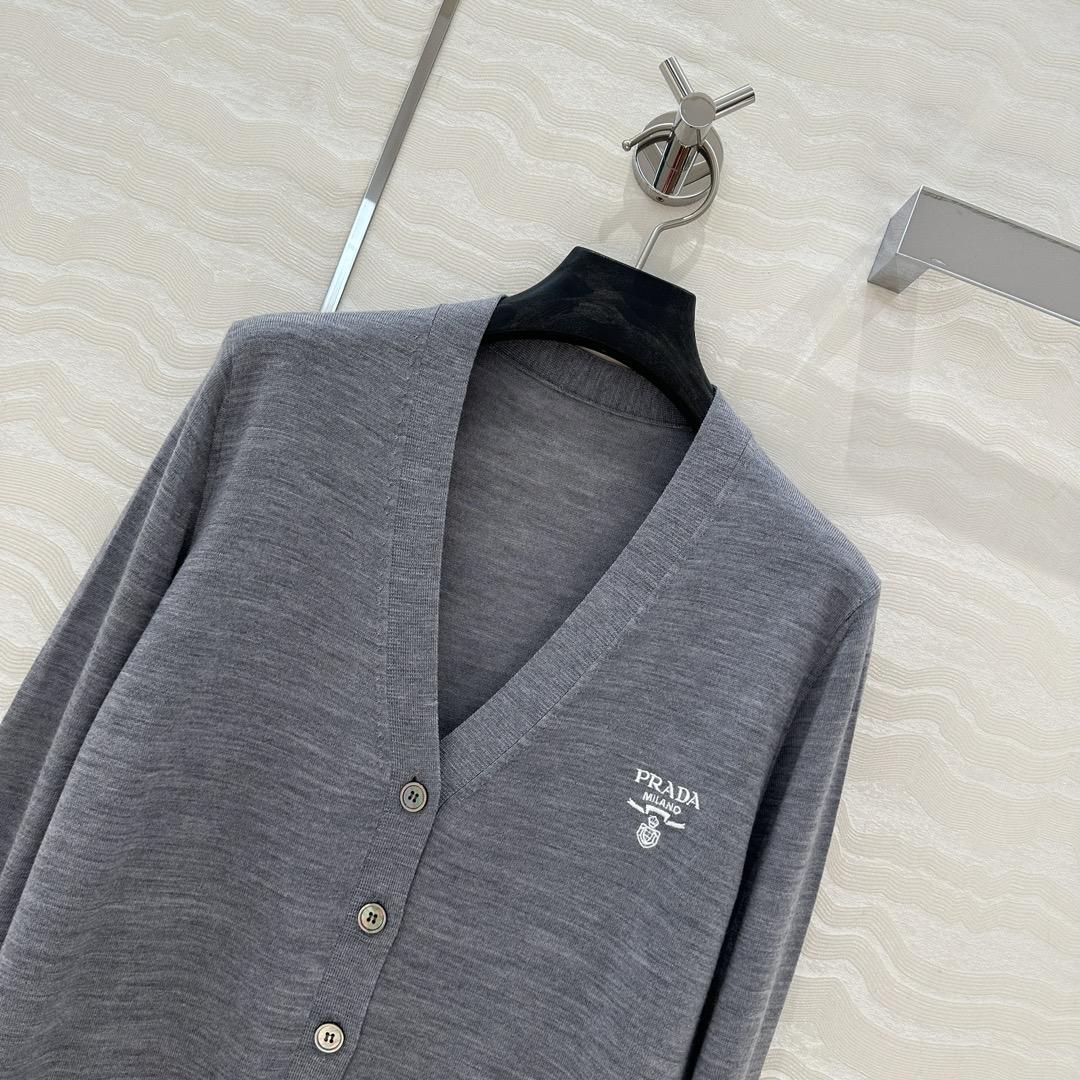 Prada Cashmere Cardigan - FashionPlug