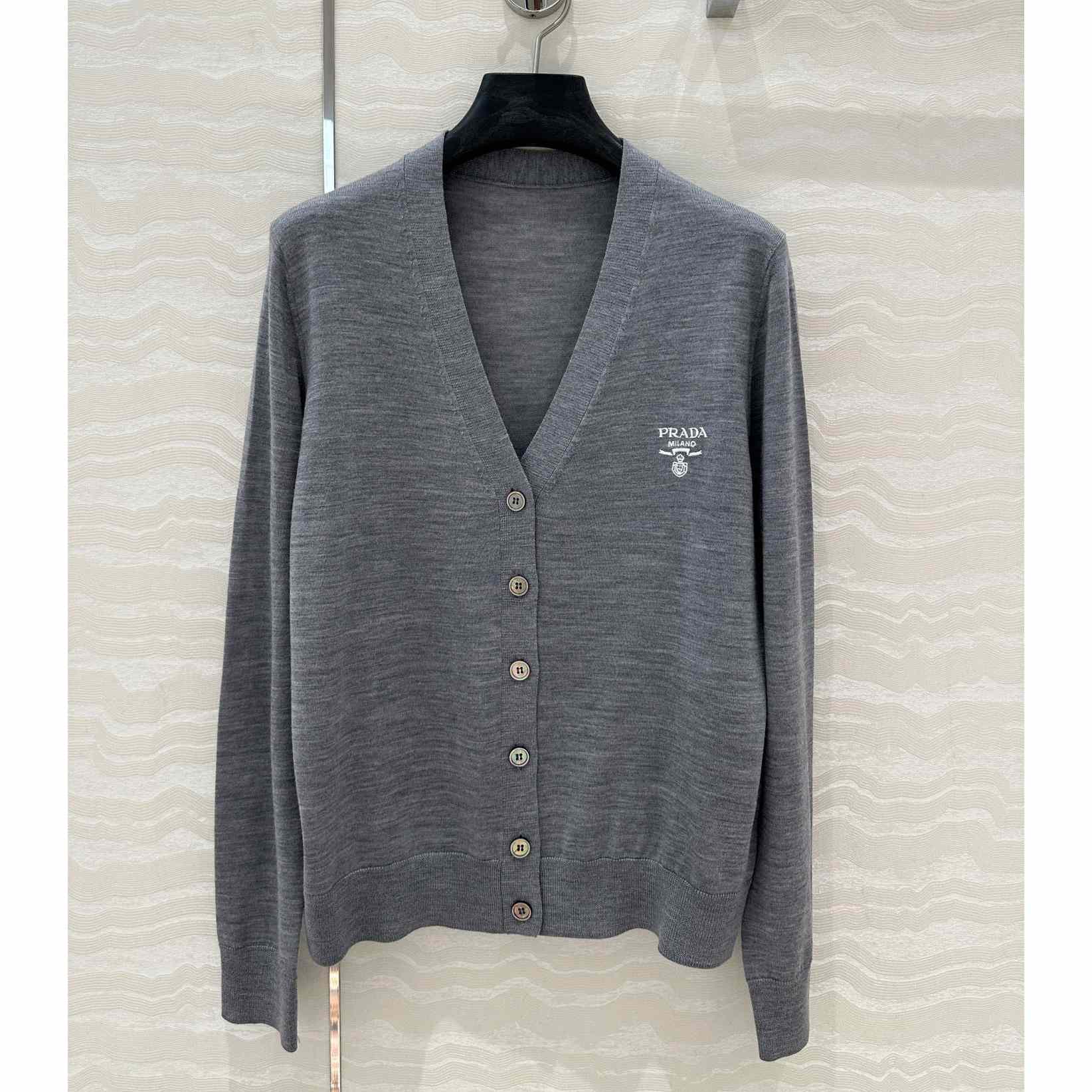 Prada Cashmere Cardigan - FashionPlug